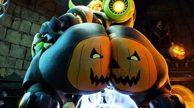 Sexy Sorceress Orisa's Juicy Pumpkin Fuck Fest