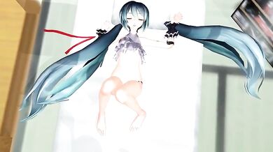 [Chibitayo] Disgusting Perverted Bastard Fucks Miku
