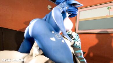 Krystal getting pounded by futanari Nika Sharkeh