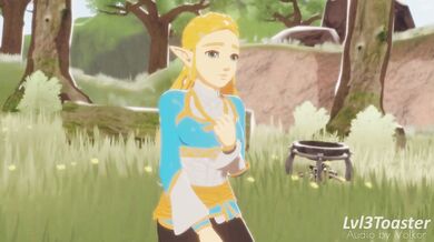 The Legend of Zelda: The Sexy Adventure of Fucking a Busty Princess in a Frozen State [HornyGamer69]