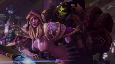 Ambrosine92's Jaina Proudmoore Doggy Style Fuckfest