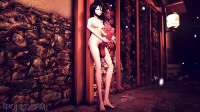 Mega-Cocked Futa Rukia's Solo Splashing - PonkoSFM