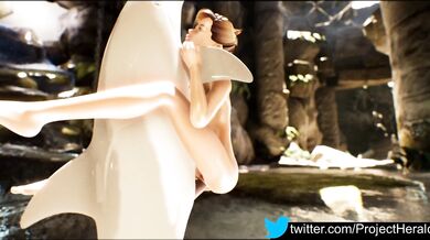 Busty Mermaid Gets Nailed By A Dolphin: The Alexandraus Experience