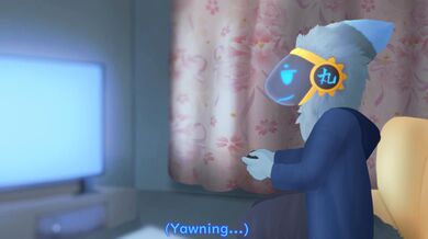 Jizzmopping Mayhem with Protogen's Enokimaru: Eng Subbed Animation Orgy