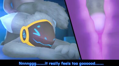 Jizzmopping Mayhem with Protogen's Enokimaru: Eng Subbed Animation Orgy