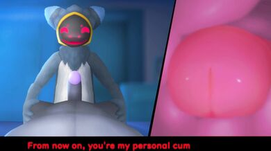 Jizzmopping Mayhem with Protogen's Enokimaru: Eng Subbed Animation Orgy
