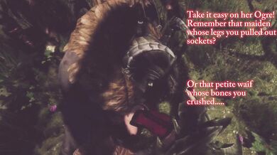 Orcs and Ogres Take Turns Ravishing a Helpless Elf in Skyrim Fantasy Gangbang