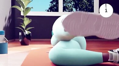 Lioness' Anal Invasion in 3D!