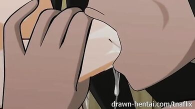 Naruto Gets His Ass Handed to Him by a Rough and Ready Ninja in a Back Alley Blowjob