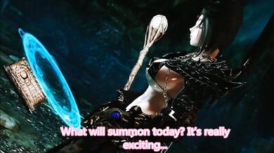 Beautiful Skyrim Witch summons Sexy Demon for Erotic Encounter