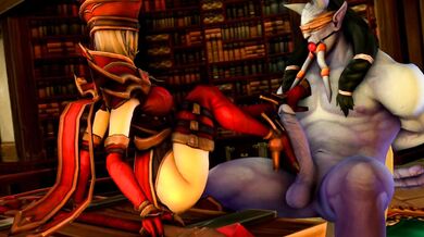 Sally's Sexy Space Odyssey with the Draenei from KaminaKirei