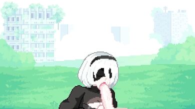 Watch 2B's Pixelated Adventures!