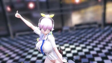 Super Sonico's Buggy Bonanza: A Dance Fiesta with Insects