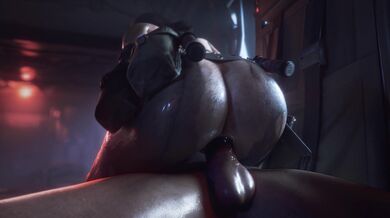 Silent sex session with rough thrusting.