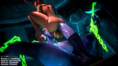 Blood Elf x Draenei: A Jimahn Hentai Porn Adventure