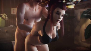 Brigitte's Anal Adventure - VGErotica