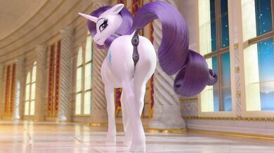 Ponies Gone Wild: A Rare Treat with Rarity