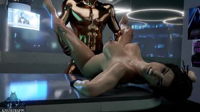 Panam's Ass is Chromed Up and Getting Pounded