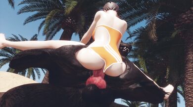 Tracer and Werewolf [Rekin3D]: The story of a female cyborg hunter, Tracer, who must stop the rampage of a powerful werewolf named Rekin before he destroys everything in his path.