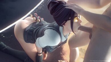 Epic Game of Throat Fucking in Fortnite with White Rookie Slut [Blowjob, FPS, Blyck]