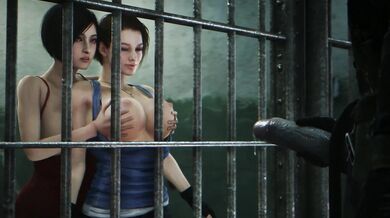 Imprisoned for Pleasure: Ada Wong and Jill Valentine's Sexual Torment [Noname55]