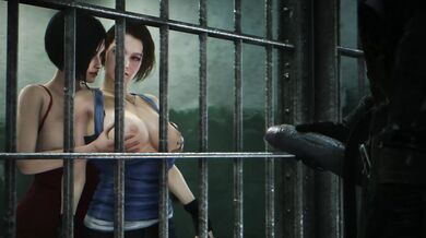 Imprisoned for Pleasure: Ada Wong and Jill Valentine's Sexual Torment [Noname55]