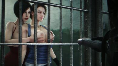 Imprisoned for Pleasure: Ada Wong and Jill Valentine's Sexual Torment [Noname55]