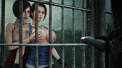 Imprisoned for Pleasure: Ada Wong and Jill Valentine's Sexual Torment [Noname55]