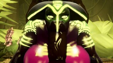 qhala(QoS) - Blackedlila could be rewritten as African Queen Gets Blacked and Filled with Cum.