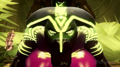 qhala(QoS) - Blackedlila could be rewritten as African Queen Gets Blacked and Filled with Cum.