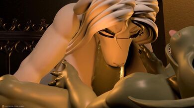 Adriana and Kha'Zak in 3D Animation Porn: A Sexy Adventure to Remember!