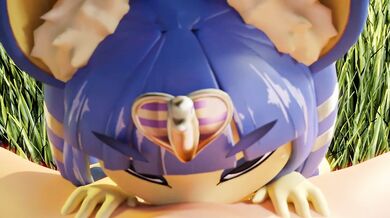 - Ankha Blows Marrubi's Cock Hard