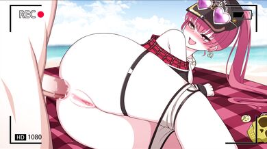Naughty and Nautical: Houshou Marine's Wet 'n' Wild Adventures