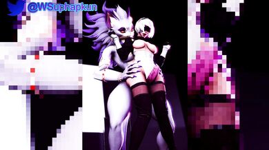 Steel Fist Mizuki: 2B's Anal Destruction