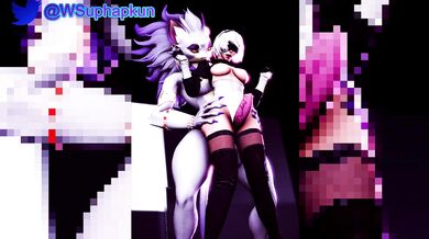 Steel Fist Mizuki: 2B's Anal Destruction