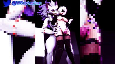 Steel Fist Mizuki: 2B's Anal Destruction