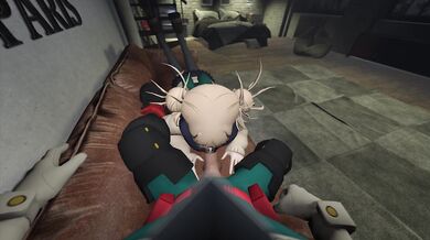 Shameless Degenerate Toga X Deku Sofa Time