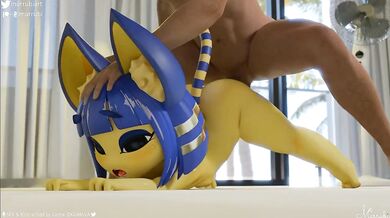 Purrfectly Stretched Ankhas