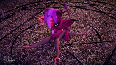 (HornyForest) Sex Pact with the Devil Animation