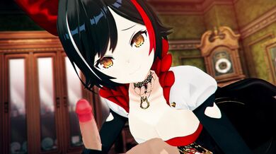 [Robin00] Queen Mio's Pleasure Session: Handjob & Blowjob