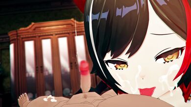 [Robin00] Queen Mio's Pleasure Session: Handjob & Blowjob