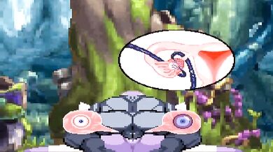 Invasion of the Kuromaru's Cock into Meinshao's Pussy and Womb