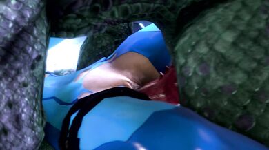 Uncensored Cum-Splattered Orgy: Samus10 vs Noname55