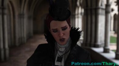Evie Frye and Lucy Thorne's Lesbian Love Fest