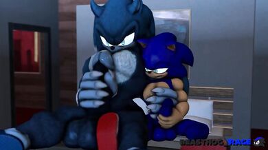 Werehog and Sonic's Ball-Busting Bliss