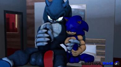 Werehog and Sonic's Ball-Busting Bliss