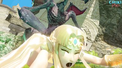 - Zelda Fucks Ridley's Ass on the Beach in broad daylight!