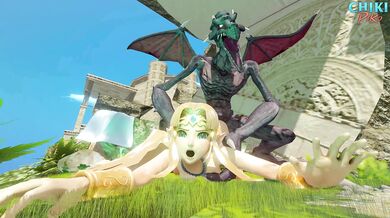 - Zelda Fucks Ridley's Ass on the Beach in broad daylight!