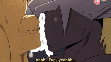 Blackwargreymon and Wargreymon's Rough Anal Adventures