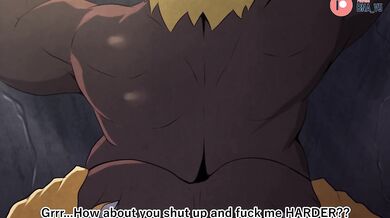Blackwargreymon and Wargreymon's Rough Anal Adventures